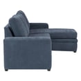 thumbnail image 3 of Sofá Chaise Convertible TRINITY Canvas 3 Plazas Azul para Sala, 3 of 8
