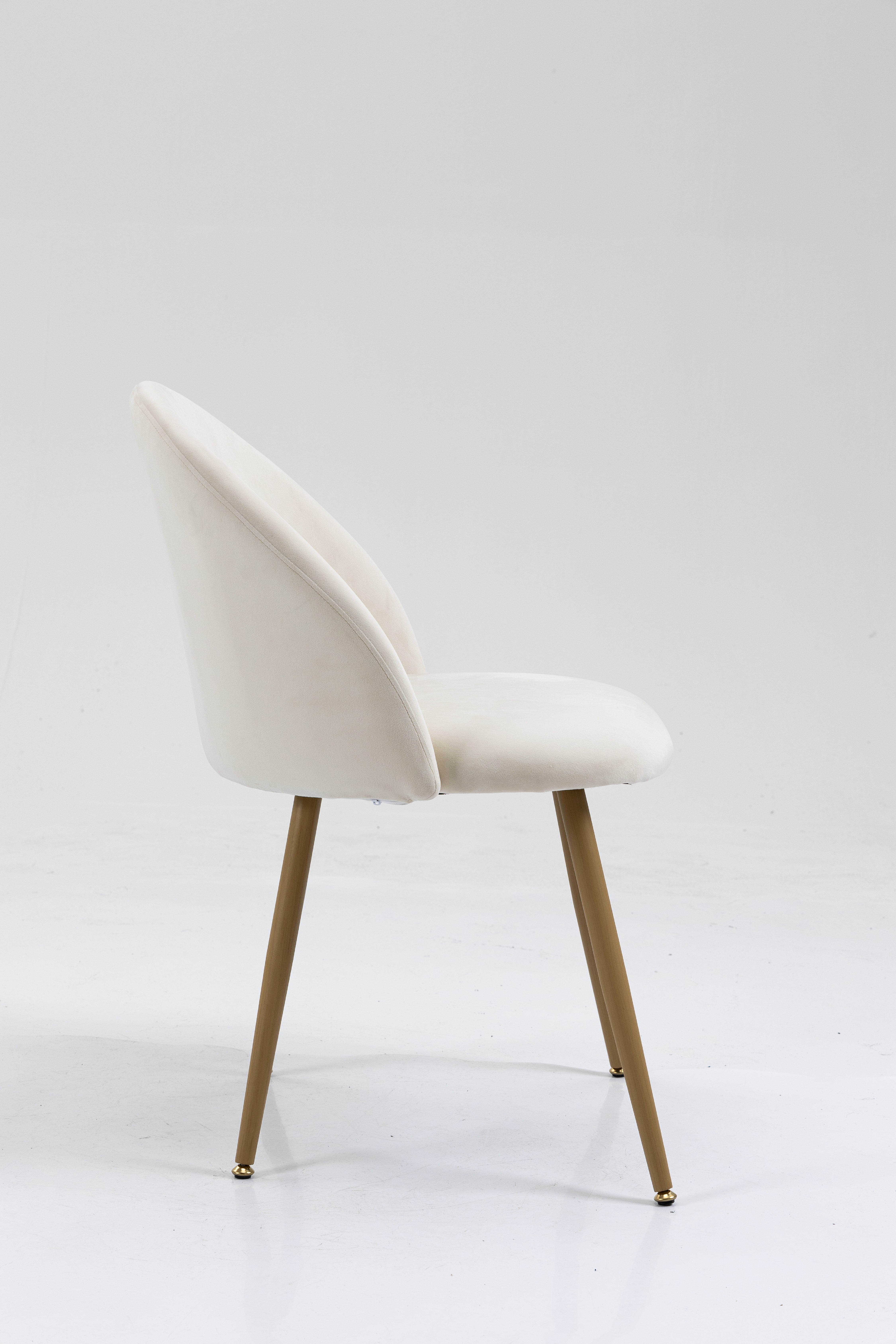 Mainstays Modern Accent Chair, Cream White