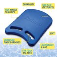 thumbnail image 3 of Pro Aviana Junior Kickboard for Kids Paddle Board Swimming Equipment, Blue, 3 of 7