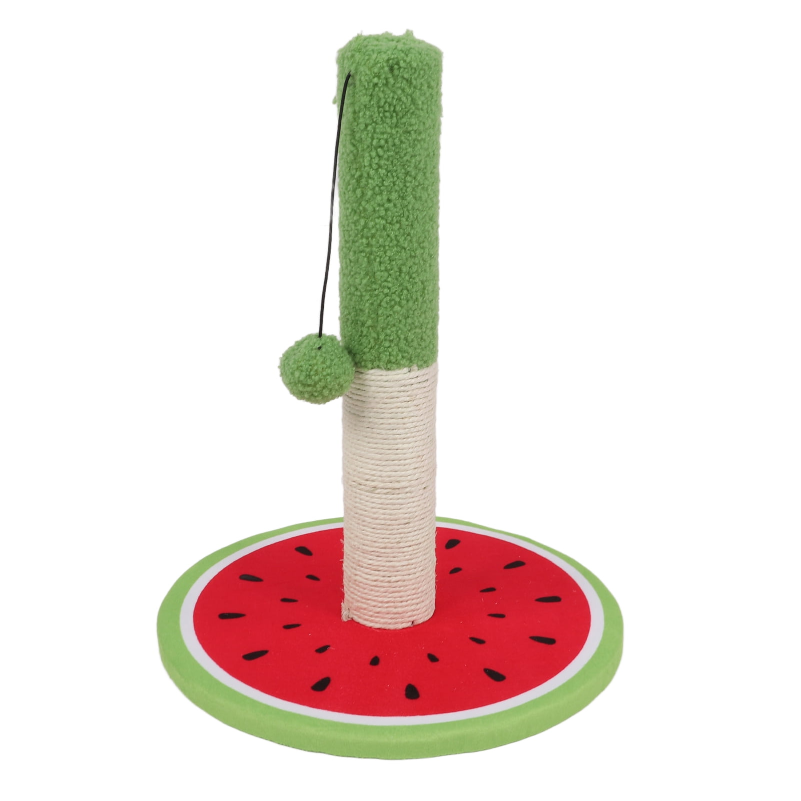 Cat Scratch Pole, Detachable Interactive Cat Scratching Post Natural 15.7in Tall For Kittens