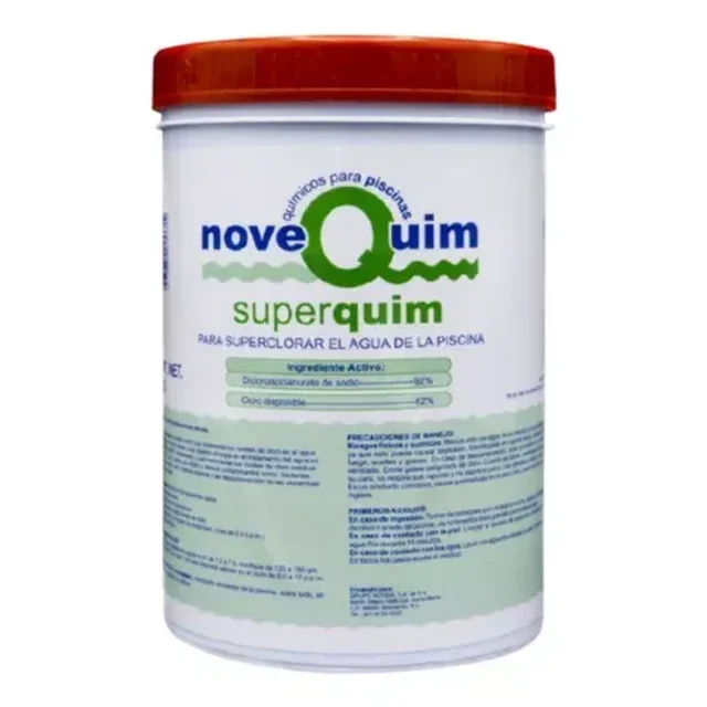 Dicloro Cloro para Alberca Rápida Cloración Superquim 1 kg