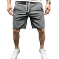 thumbnail image 1 of Fashion Solid Color Summer Sports Casual Fitness Running Men\‘s Shorts Sweatpants, 1 of 9