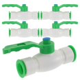 thumbnail image 2 of PPR Material Green Ball Valves for Pipe Fittings with Quick Connect Design 5 Pieces, 2 of 5