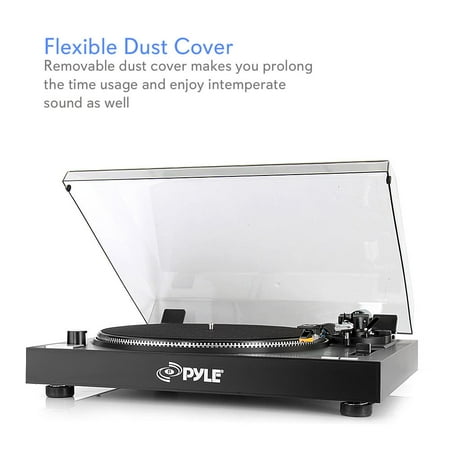 PYLE PLTTB3U - Belt Drive USB Turntable with Digital Recording Software