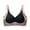 Black, variant on Women Backless Push Up Bra Seamless Wireless Comfortable Lingerie U Shaped Support Everyday Wear Multi Color Options Medium to 3X Large