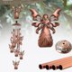 thumbnail image 4 of Wind Chimes Carillón de Viento Móvil Retro para Jardín Interior Patio Al Aire Libre Patio Decoración, 4 of 9