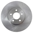 thumbnail image 4 of TRQ Front Brake Rotors Set Vented Fits Select 2001-2010 Chrysler PT Cruiser 2003-2005 Dodge Neon, 4 of 5