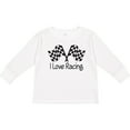 thumbnail image 3 of Inktastic I Love Racing Boys or Girls Long Sleeve Toddler T-Shirt, 3 of 5