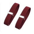 thumbnail image 2 of kurtrusly 2 Pcs Mode Chemise pour Hommes Manches Élastiques Brassards Femmes Rouge, 2 of 8