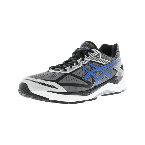 Asics Men's Gel-Foundation 12 Carbon / Electric Blue Black Ankle-High  Running Shoe  