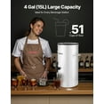 thumbnail image 2 of VEVOR Ice Tea Dispenser 4 Gal/15L for Iced Tea Juice Coffee 304 Stainless Steel, 2 of 9