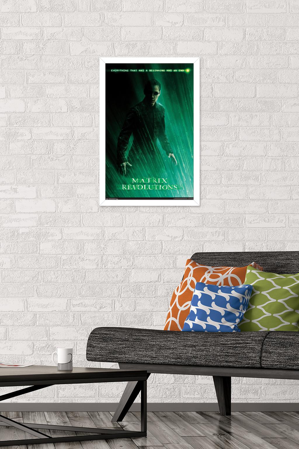 The Matrix Revolutions - One Sheet Wall Poster, 14.725" x 22.375" Framed