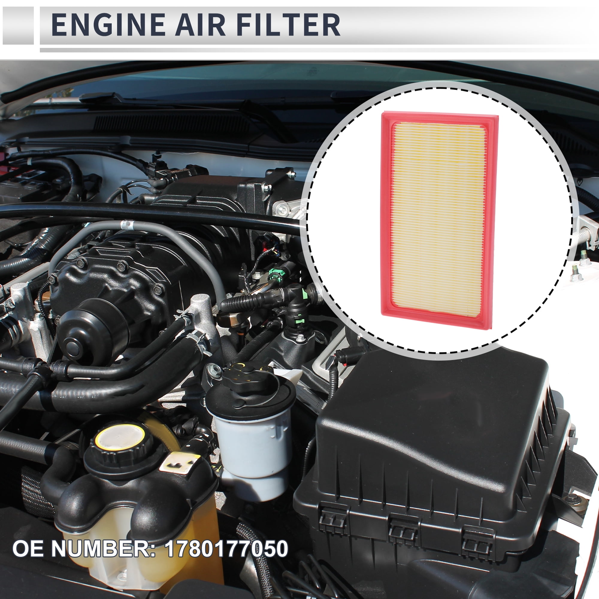 Unique Bargains Engine Air Filter for Lexus ES300h 2019-2024 No.1780177050 1 Pcs