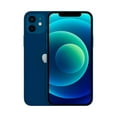 thumbnail image 3 of Pre-Owned Apple iPhone Bundle iPhone 12 with Tempered Glass & Earbuds (Unlocked), Blue, 128GB, 3 of 6