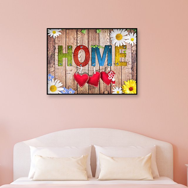 Cuadros Decorativos Kit de pintura de diamante de forma especial de taladro de pieza de imagen de letras 5D DIY (Y100) Ndcxsfigh Nuevos Originales
