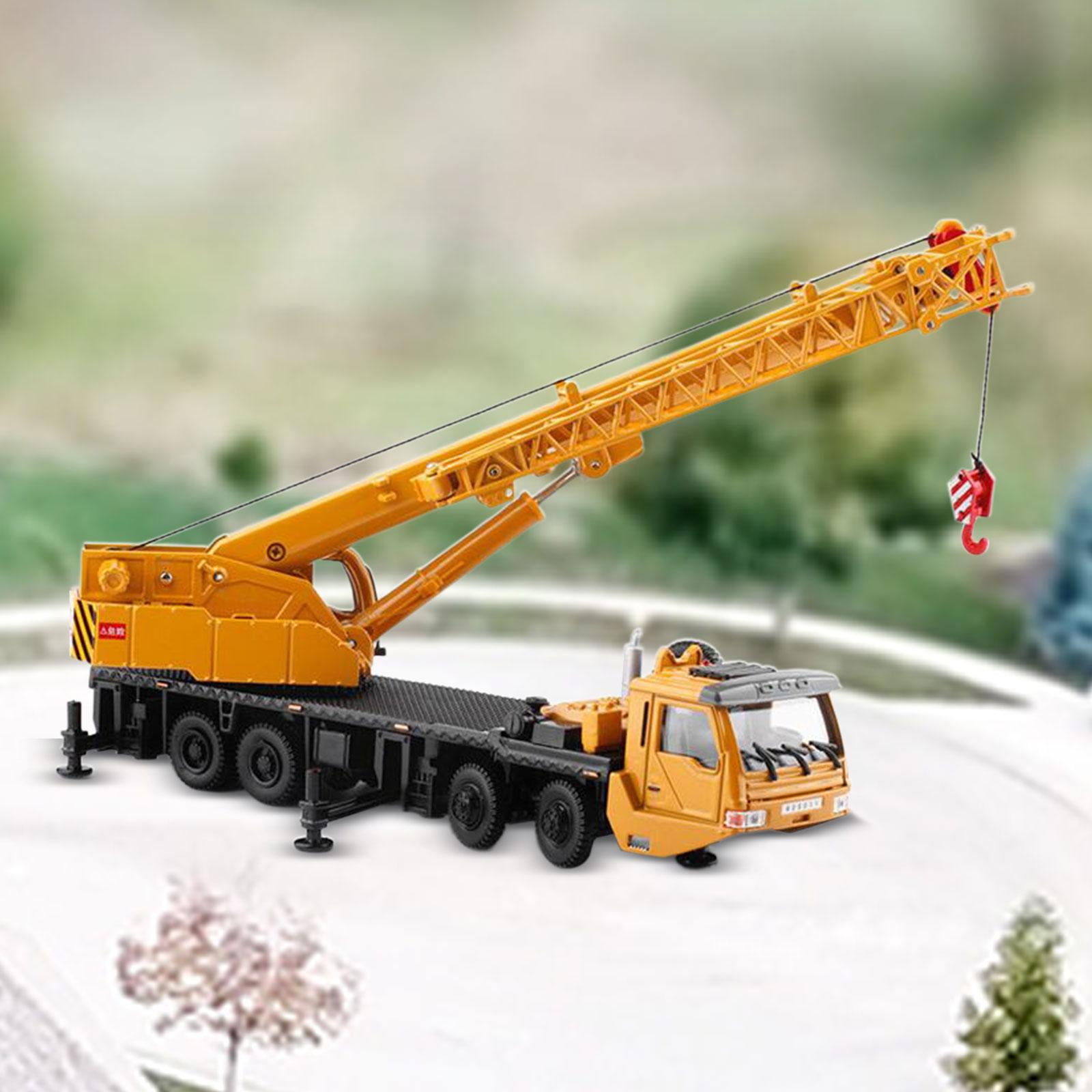 Rushawy Crane Truck Construction Vehicles Toys 1:55 Scale for Children Kids s