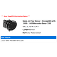 thumbnail image 2 of Mass Air Flow Sensor - Compatible with 2003 - 2005 Mercedes-Benz C230 2004, 2 of 2
