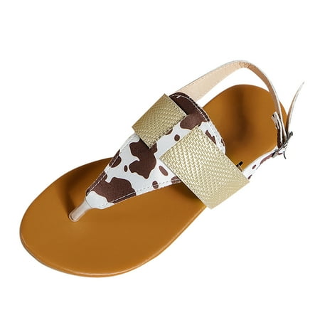 

noarlalf sandals for women dressy summer sandals for women ladies flip flops flat sandals buckle rome shoes colorblock flat thong sandals womens sandals