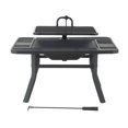 thumbnail image 3 of AmberCove Darius Square Firepit with Adjustable cooktop Grill, 3 of 8