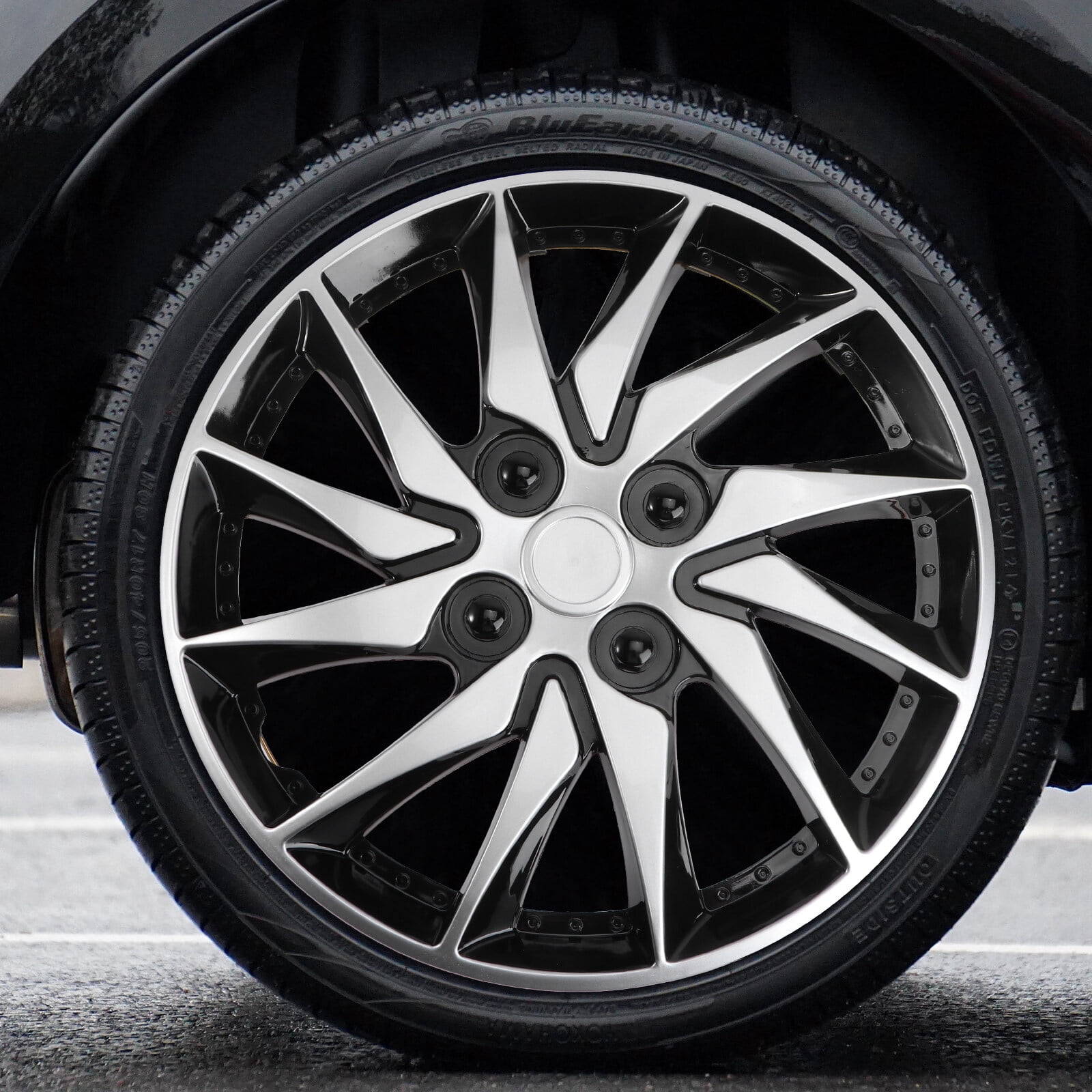 Gymnture Car Hubcaps Universal Wheel Covers 14 Inch