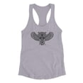 thumbnail image 3 of Patterns Owl Racerback Tank Women -Image by Shutterstock, Female x-Small, 3 of 4