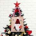 thumbnail image 3 of 3 Pack Large Christmas Linen Gift Bag Reusable Tote Bags with Handle, Linen Grocery Shopping Totes Santa Claus Snowman Reindeer Bag for Holiday Xmas Event Party, 3 of 5