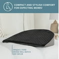 thumbnail image 3 of Kolbs Pregnancy Wedge Pillow Memory Foam for Sleeping Back Knees and Legs Maternity Pillow for Belly Support 2 Sided Soft or Firm for Comfort 0.7lbs., 3 of 5