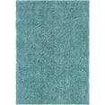 thumbnail image 4 of Unique Loom Davos Shag Collection Area Rug - Solid (7' 10" x 11' Rectangle Aqua), 4 of 7