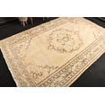 thumbnail image 2 of Vintage Rug, Large Rug, Turkish Rug, Antique Carpet, 67x106 inches Beige Rug, Decorative Salon Rug, Handmade Oversize Rugs, 10698, 2 of 10