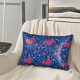 thumbnail image 3 of KLL Chicken and Rooster Pattern Silk Pillowcase for Hair and Skin Standard Size 20"X 30" Soft Breathable Pillow Covers for Sleeping, 3 of 8