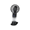 thumbnail image 2 of Portable Mist Fan - Usb Charging & 3 Speed Settings, Personal Cooler with Humidifying Function, for Travel, Home & Office, Black, JKODE, 2 of 8