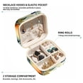 thumbnail image 2 of Sea Horse Travel Portable Jewelry Organizer Box with Earring Holder, Bracelet Holder, and Necklace Organizer for Girls and Women, 2 of 6