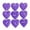 Purple, variant on Kiplyki Love Heart-shaped Confession Romantic Smoke-free Birthday Small Candles Marriage Proposal Wedding Scene Decoration