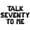 Black, variant on Letter Balloons - TALK SEVENTY TO ME 16" Inch Alphabet Letters Foil Mylar Balloon 70th Birthday Party Banner (Black)