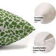 thumbnail image 4 of Green Cheetah Lumbar Throw Pillow Covers 12X20 Inch Set of 2 Leopard Rectangular Pillow Cases Animal Wildlife Pillow Cover with Zipper Home Decor For Sofa Couch Housewarming Gift Bed Porch Outdoor, 4 of 6