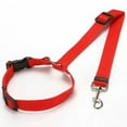thumbnail image 7 of Solid Color Two-in-one Pet Car Seat Belt Nylon Lead Leash Backseat Safety Belt Adjustable Dogs Harness Collar Pet Accessories, 7 of 7