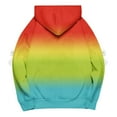 thumbnail image 4 of JGGSPWM (M-5XL) Womens Oversized Hoodies Fleece Hooded Sweatshirts Casual Comfy Tops Fall Fashion Outfits Cute Bow Clothes Multicolor XXXXL, 4 of 5