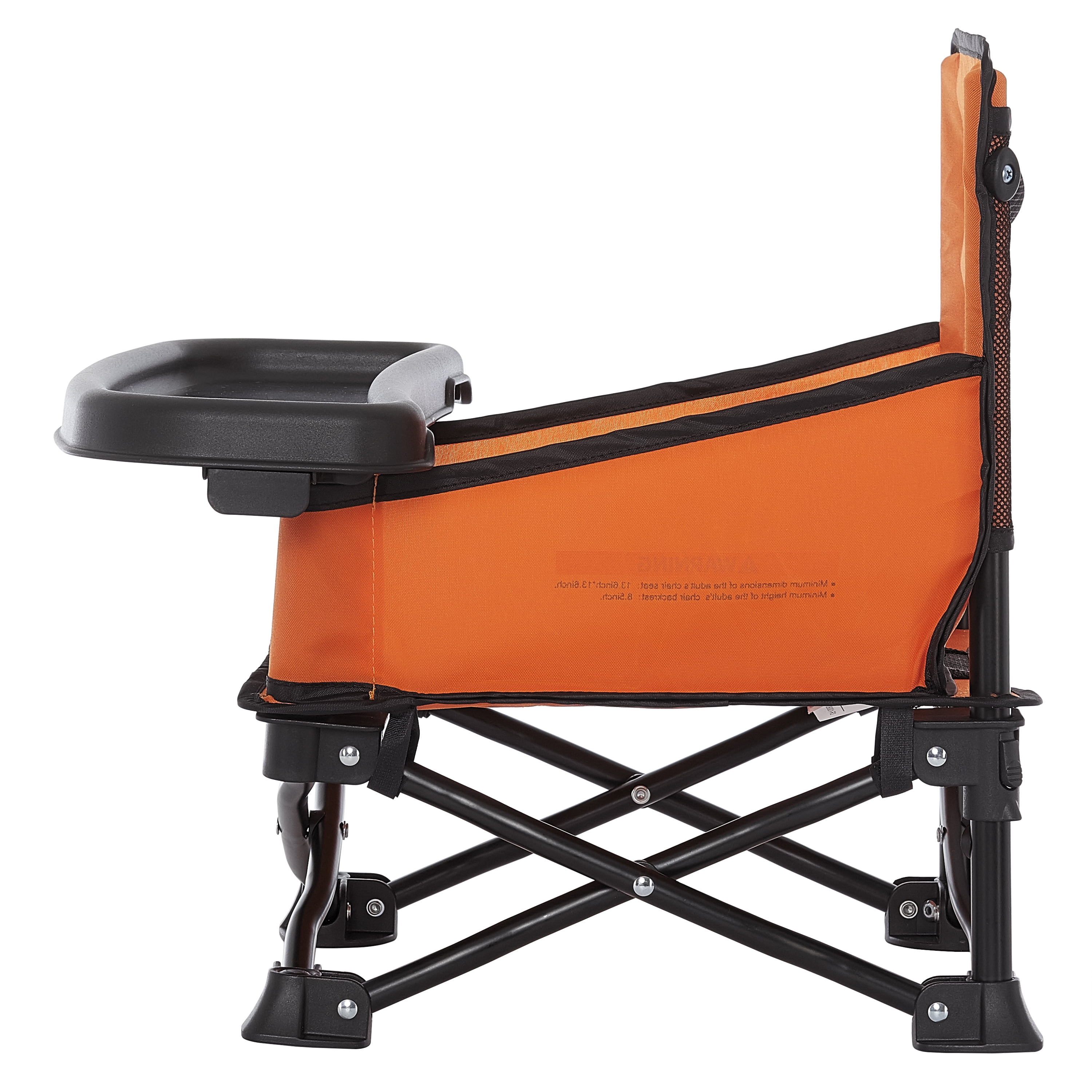 Dream On Me Sit 'N Play Portable Booster Seat in Orange 
