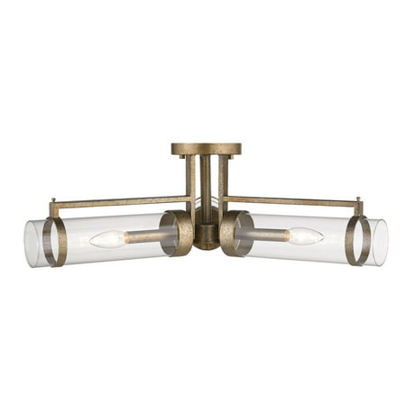 

Millennium Lighting Semi-Flush Ceiling Mount Vintage Gold
