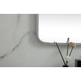 thumbnail image 2 of Elegant Decor Soft corner metal square mirror 42x42 inch in Silver, 2 of 7