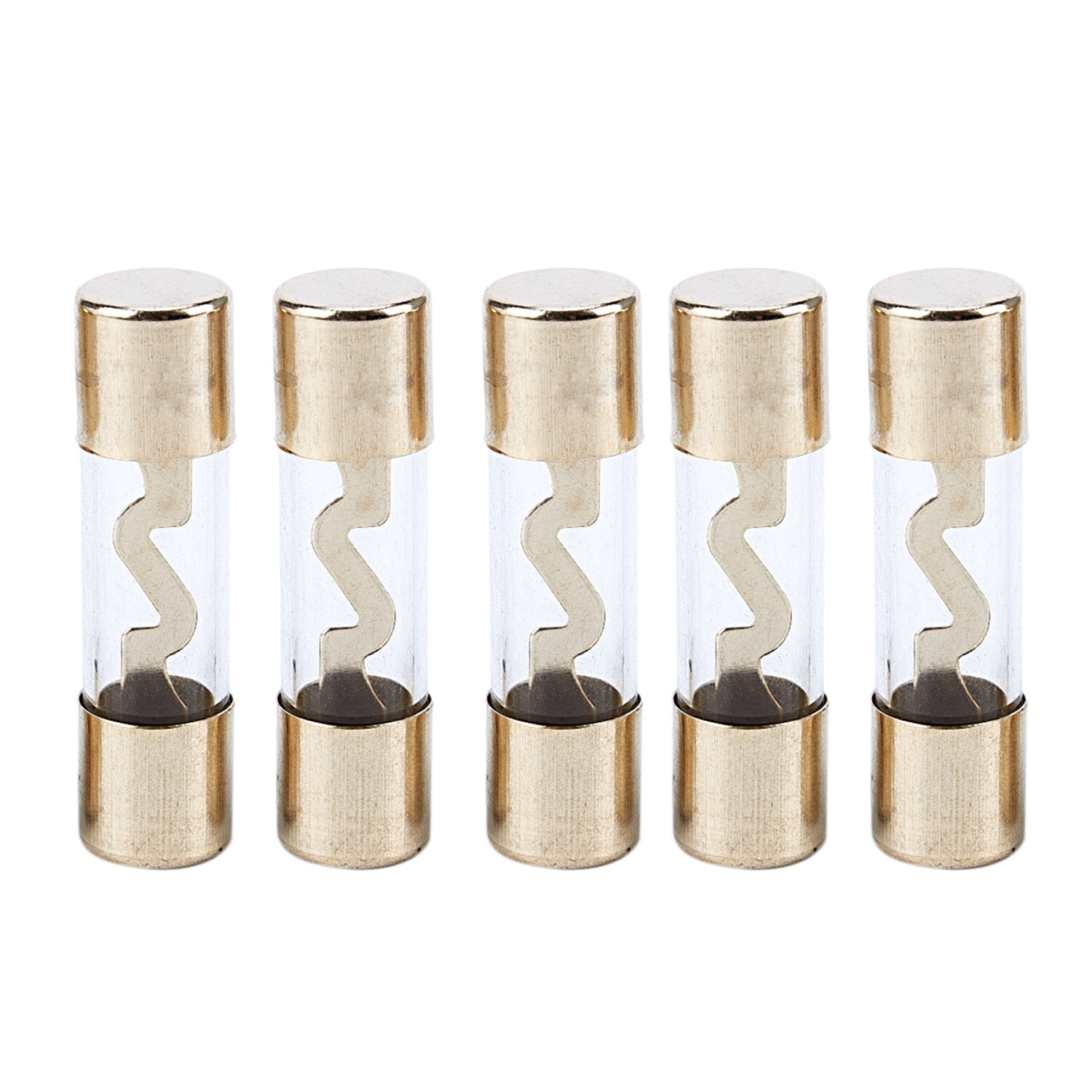 5 New AGU Fuses Reliable Gold Plated Pack of 40 Amp 40A 