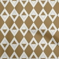 thumbnail image 1 of oneOone Cotton Poplin Twill Light Brown Fabric Check Argyle Sewing Material Print Fabric By The Yard 56 Inch Wide, 1 of 5