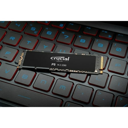 Crucial - P5 2TB 3D NAND PCIe Gen 3 x4 NVMe Internal Solid State Drive M.2