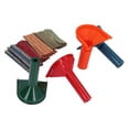 thumbnail image 1 of Ensemble de Tubes de Comptage de Pièces, Trieur de Pièces Portable en Plastique Codé par Couleur 4 Pcs pour Banques Bureaux Restaurants, 1 of 7