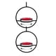 thumbnail image 3 of Alimentador De Colibrí Colgante Circular, Alimentador De Colibrí Colgante Duradero Para El Hogar, 3 of 8