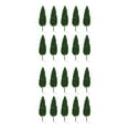 thumbnail image 3 of kurtrusly Paysage Arbres Modèles de Chemin de Fer Miniature Artificielle Table de Sable 10 Pièces 2Set, 3 of 6