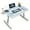 Blue, variant on Adjustable Bed Lap Desk with USB, Light, Fan and Storage Drawer