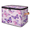 Multicolor 3, variant on ADECORIVY Butterfly Storage Bin with Lid Fabric Moth Floral Moon Foldable Storage Baskets Boxes for Clothes Shelves Closet Organizer Containers with Leather Handles for Wardrobe