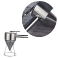 thumbnail image 3 of Stainless Steel Funnel with Rack Pancake Batter Dispenser Funnel Octopus Balls Tools with Stand, 3 of 4