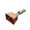 Copper, variant on Fishing bell with clip, suitable for fishing rods, emits a catfish alarm, and is used as catfish fishing equipment, ice fishing accessory, and rod tip accessory.